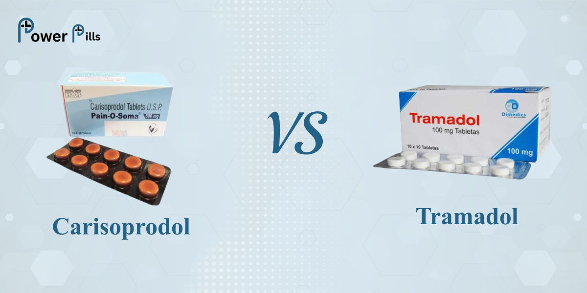 Carisoprodol vs Tramadol which is better for treating
