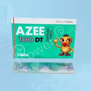 Azee Dt 100 Mg (Azithromycin)