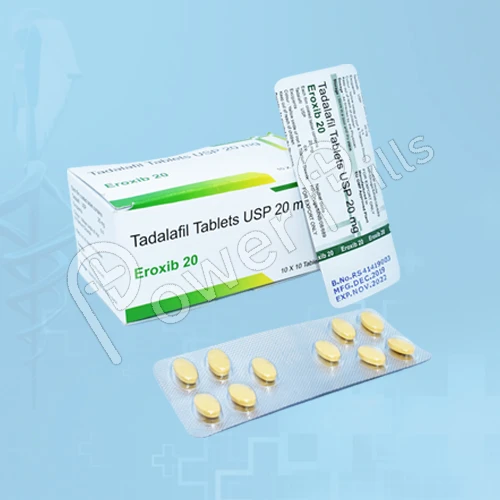 Eroxib 20 mg (tadalafil) Eroxib 20 mg (tadalafil)