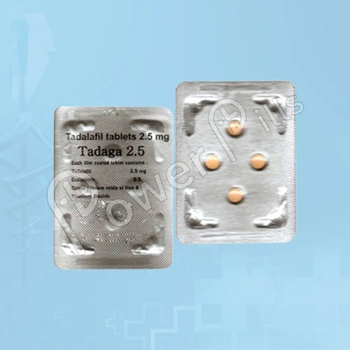 Tadaga 2.5 mg (Tadalafil) Tadaga 2.5 mg (Tadalafil)