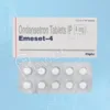 Ondansetron 4mg tablets (Emeset)